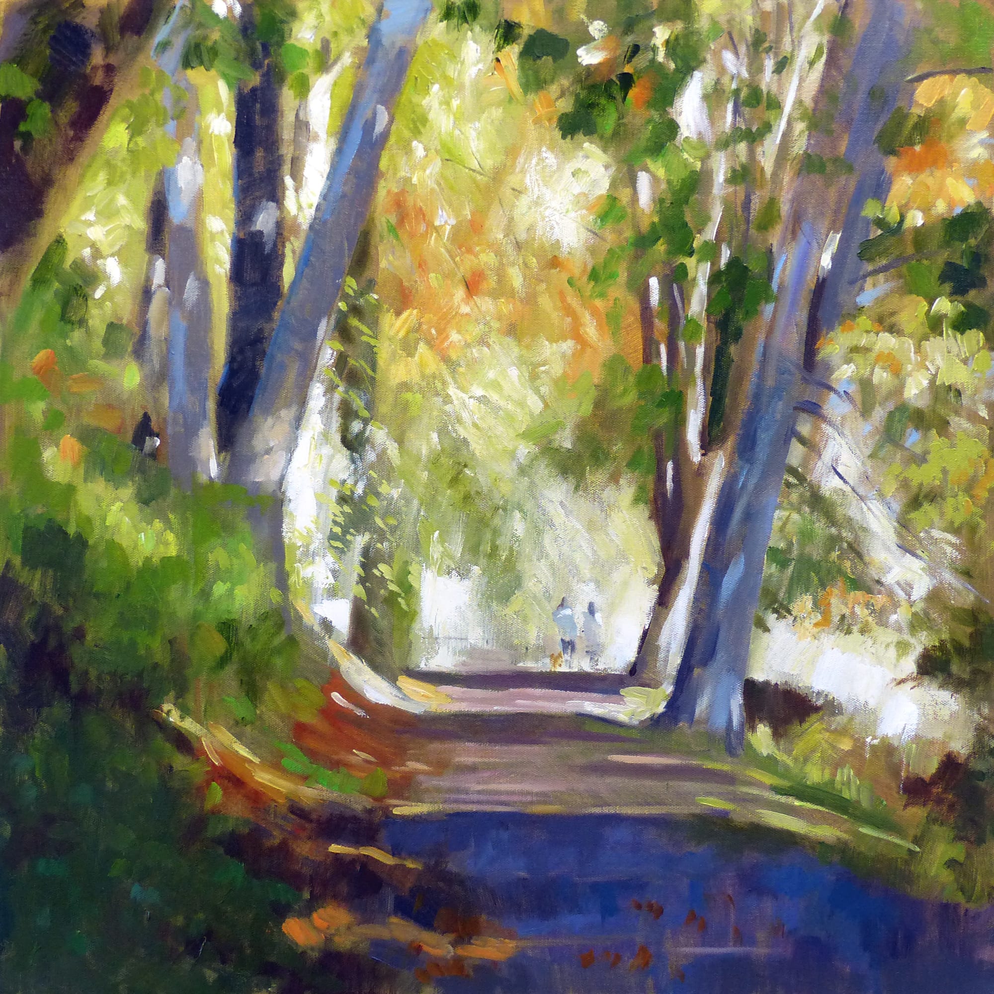 Jack Morrocco DA FRSA, Early Autumn, Lade Braes, St Andrews