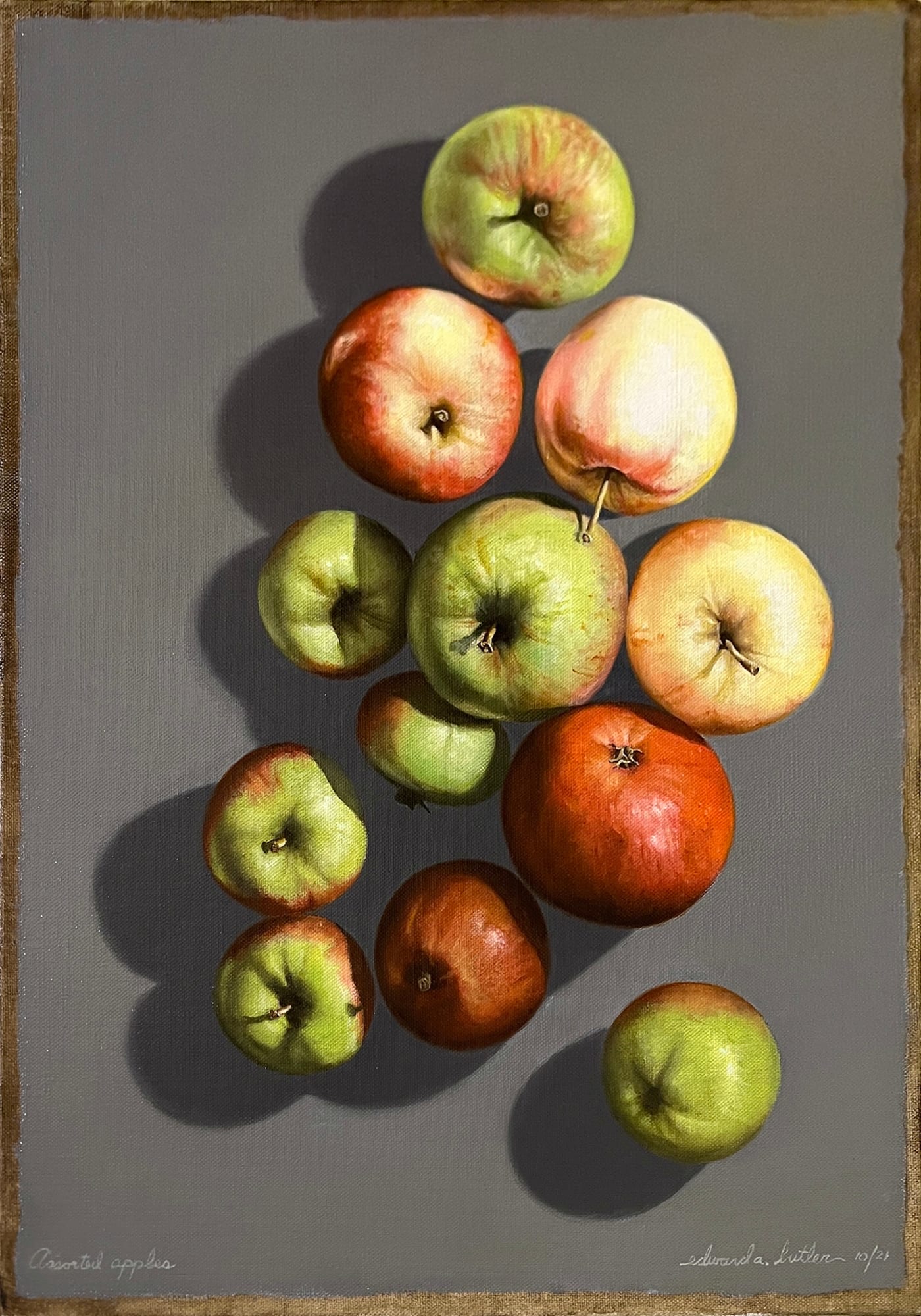 Edward A. Butler, ASSORTED APPLES, 2021
