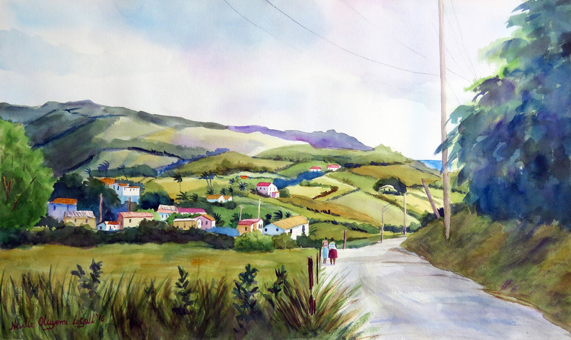 Neville Legall, Road to Chalky Mount, 2016