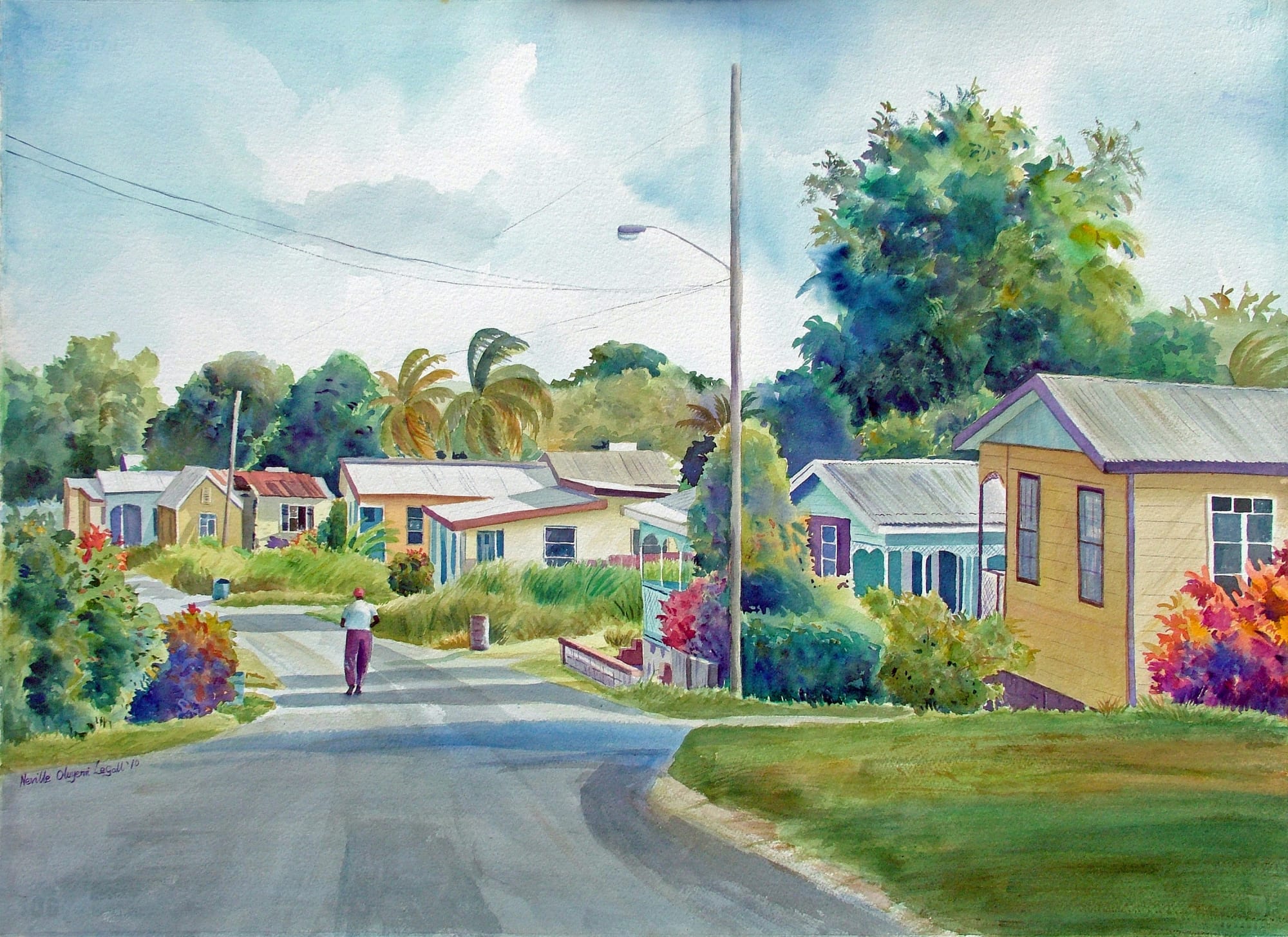 Neville Legall, Road at Arthur's Seat, 2010
