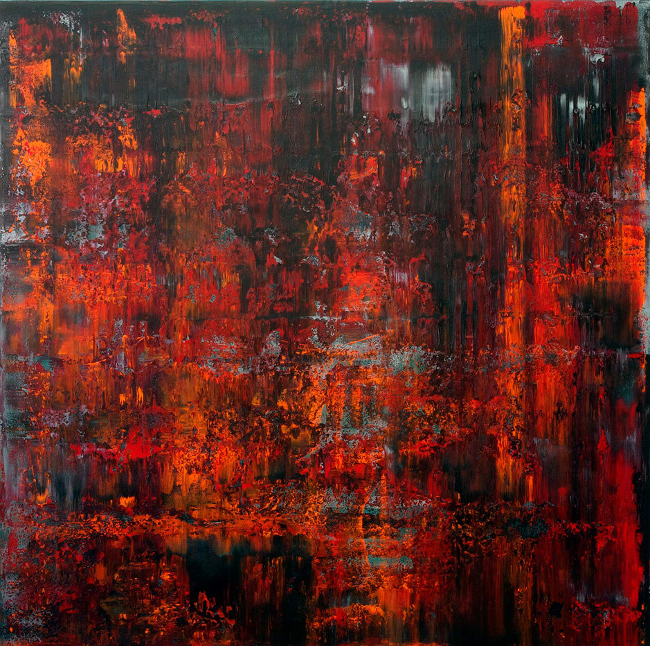 Stanley Casselman, Inhaling Richter #17, 2012