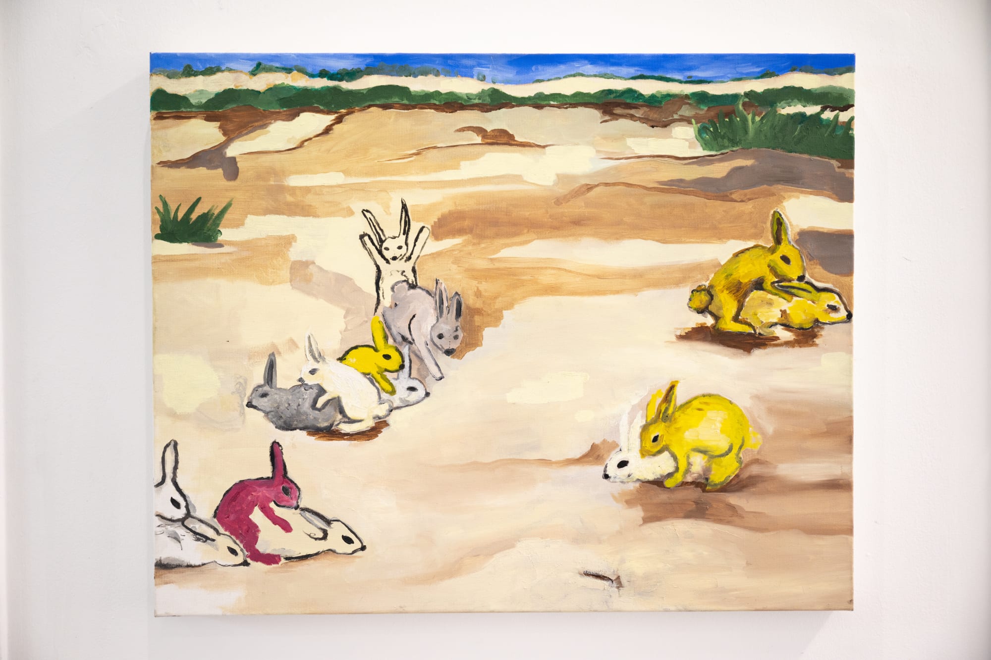 Diogo Gama, Untitled (Bunny Conference), 2021