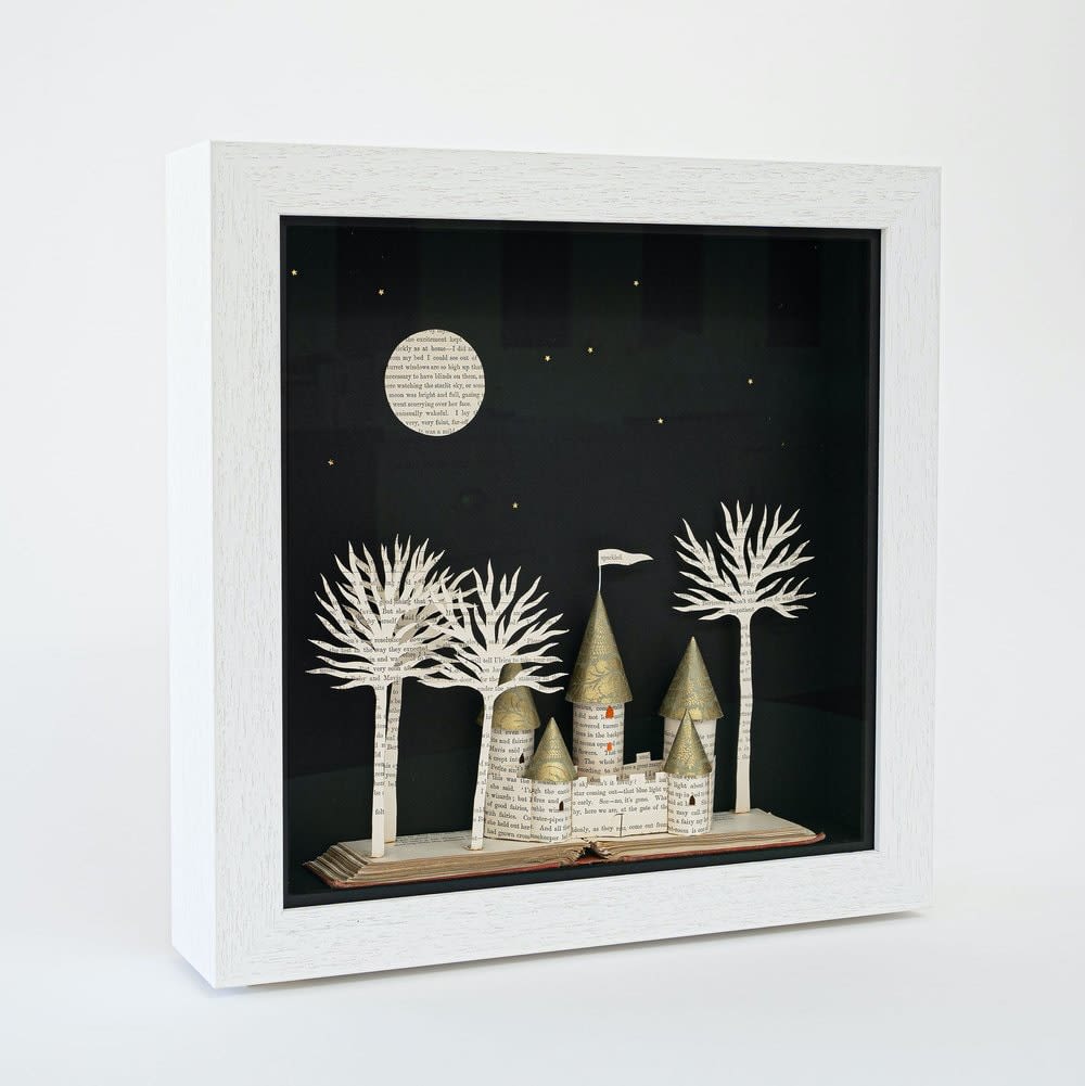 Ele Grafton, Fairy Tale Castle Shadow Box, 2021