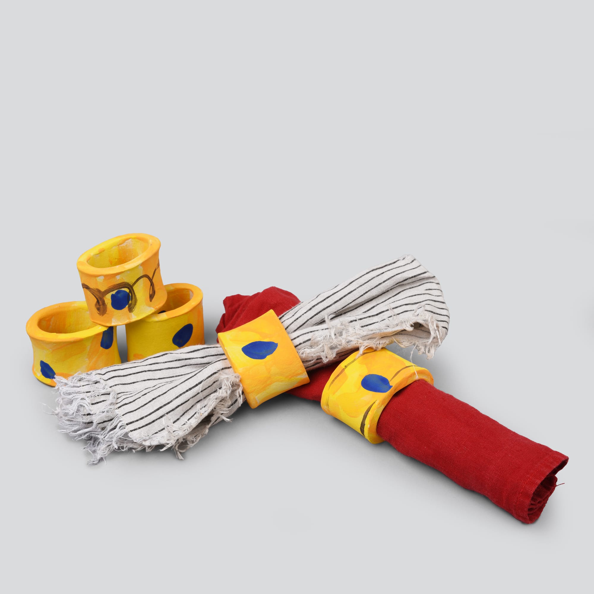 Kelly Jessiman, Napkin Rings (sold individually), 2023