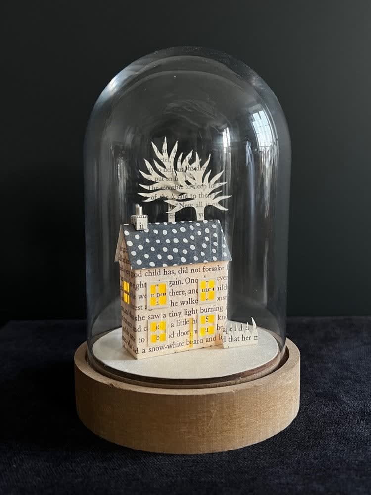 Ele Grafton, Fairy Tale Cottage Dome, 2023