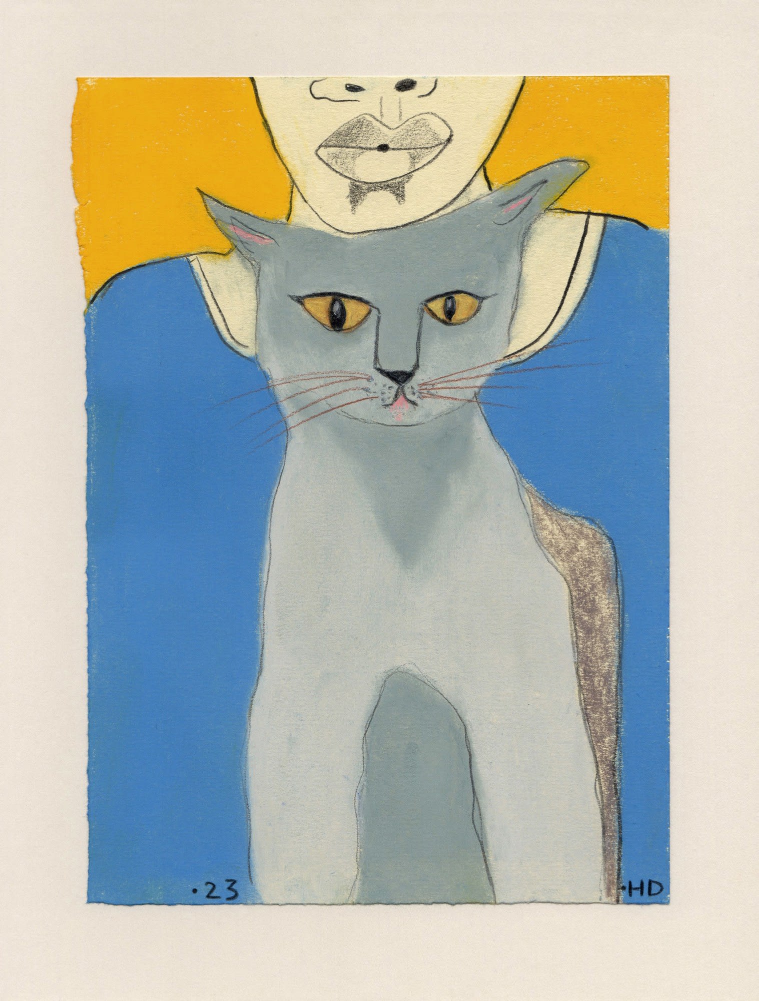 Henrietta Dubrey, Little Blue, 2023