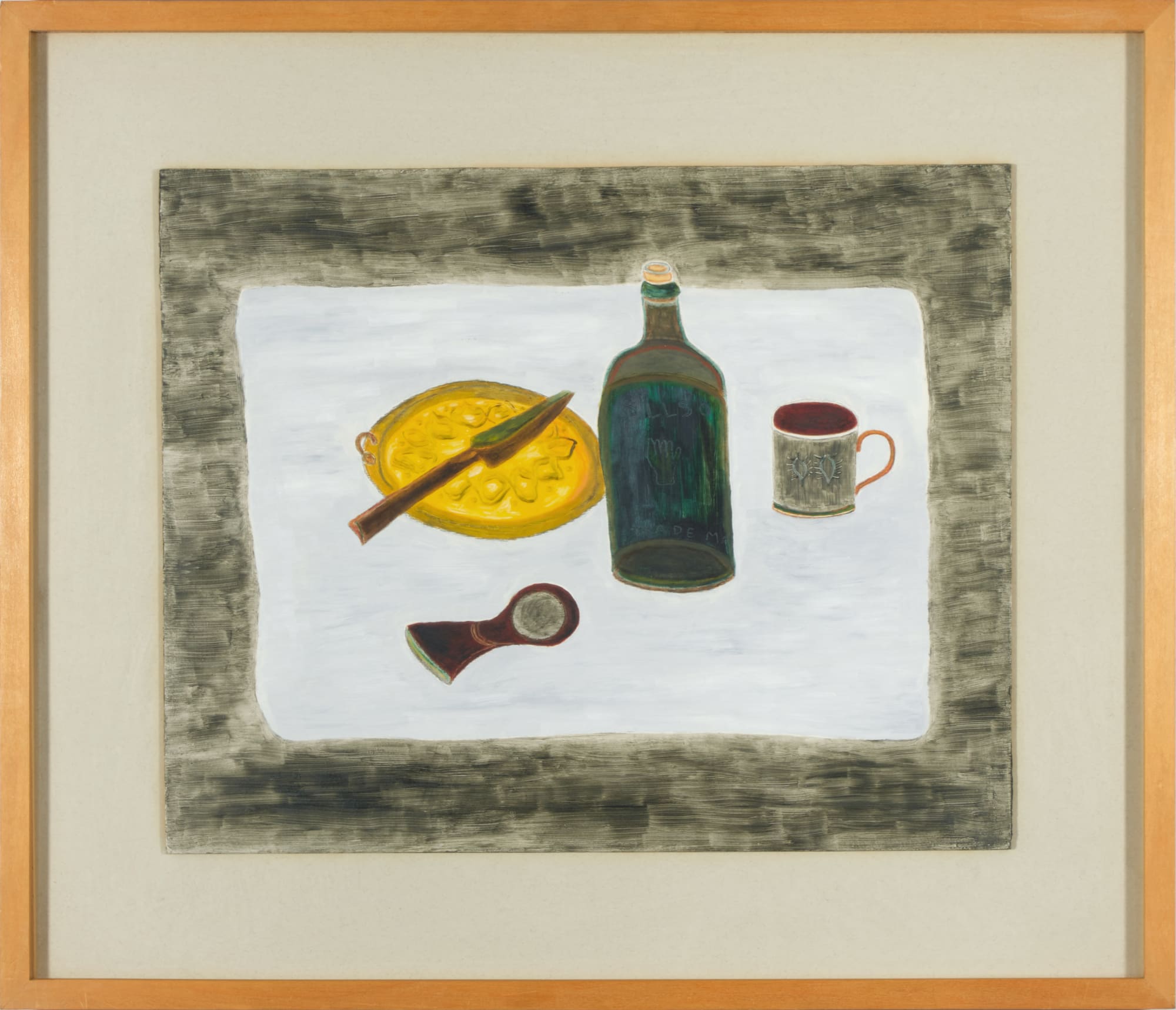 Rachel Nicholson, Still Life with Yellow Dish, 1978
