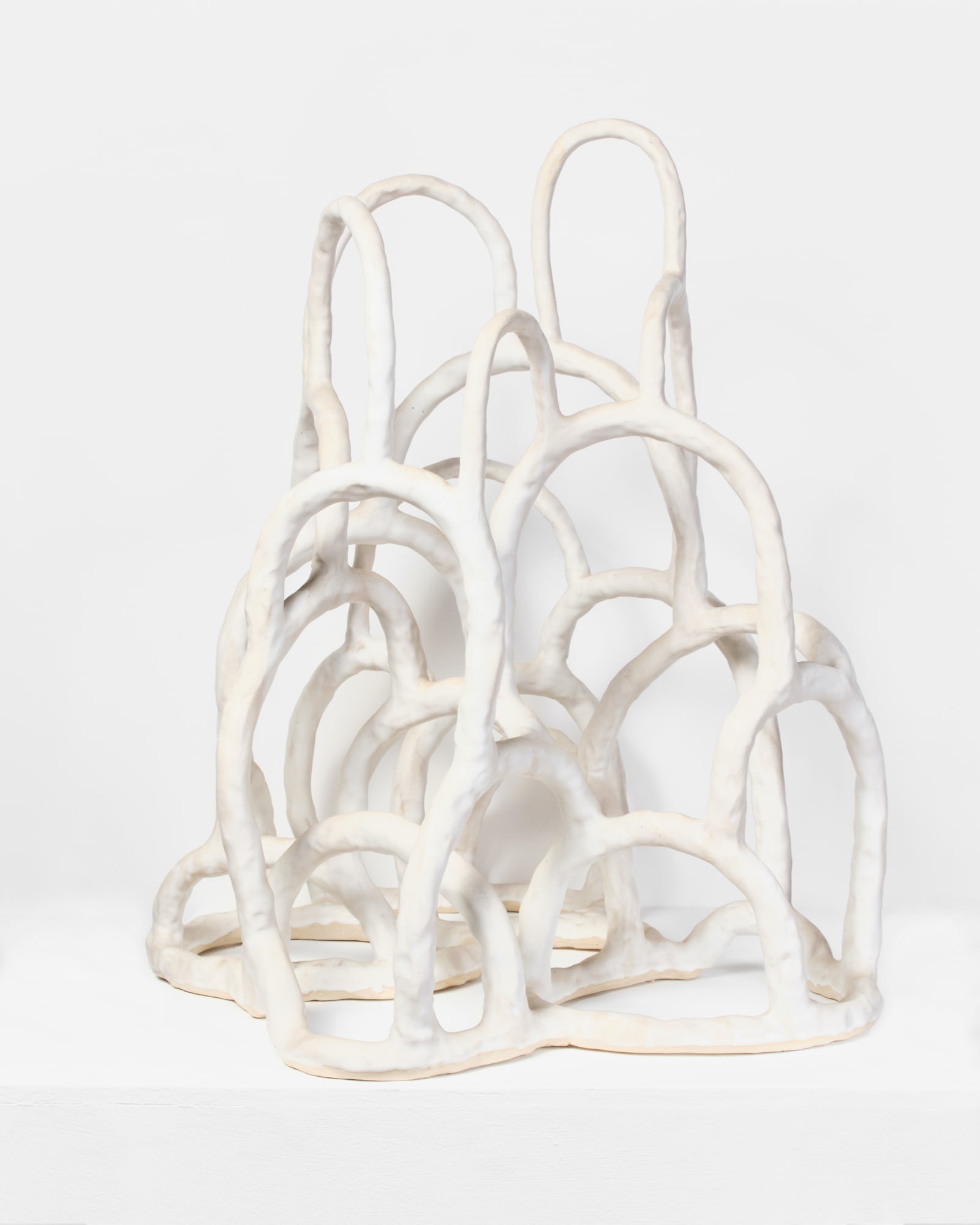 Daniel Reynolds, Rope Abstraction (White), 2018
