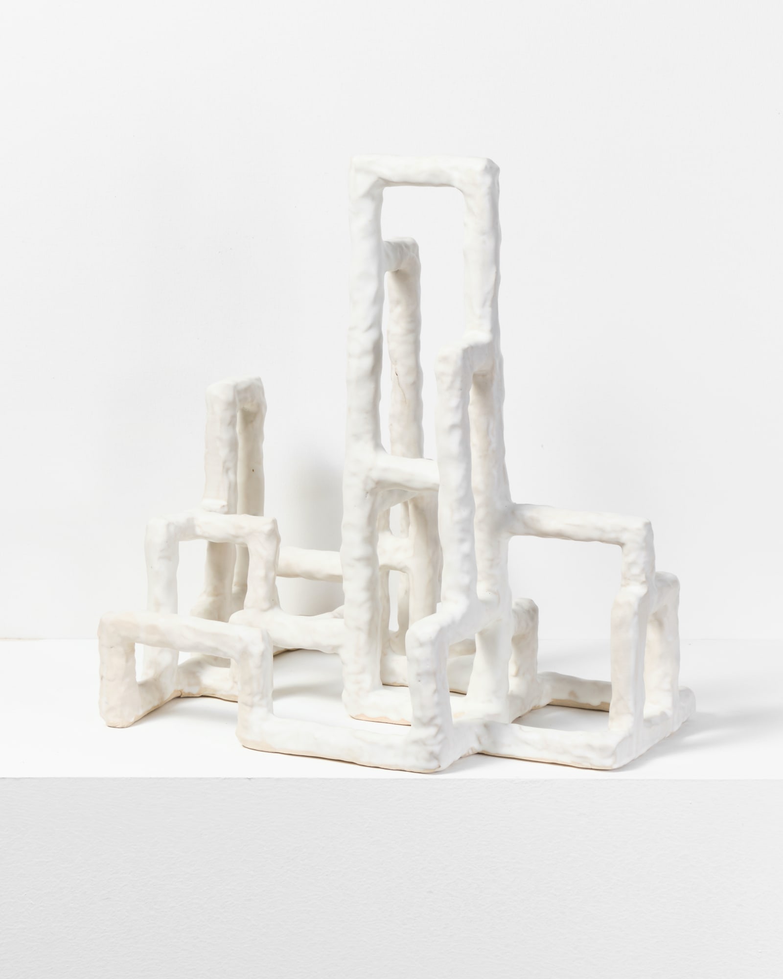 Daniel Reynolds, Grid Abstraction (White), 2020