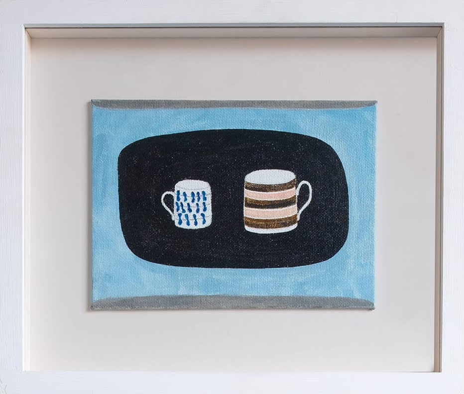 Rachel Nicholson, Small and Striped Mug, 1991