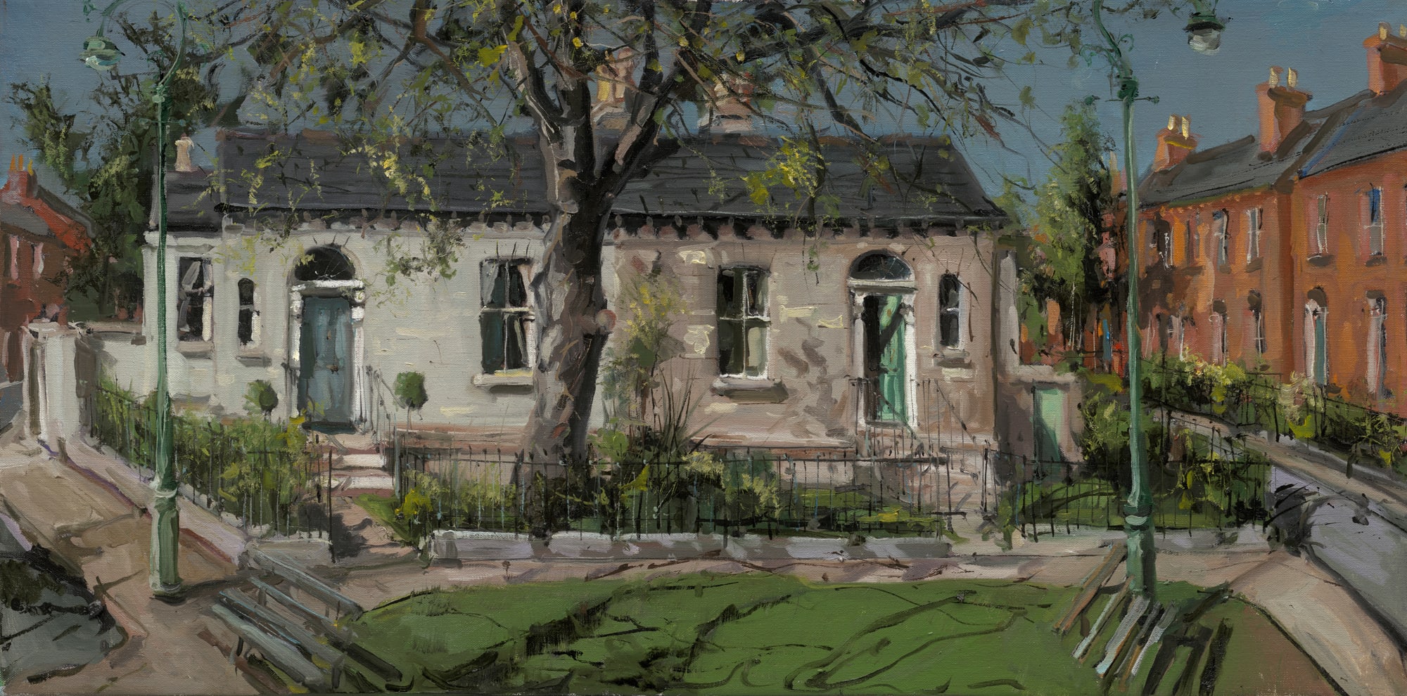 Gerard Byrne, Late Evening. Ashfield Road, 2020