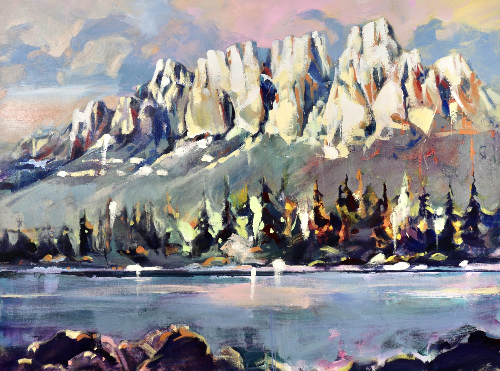 Verne Busby, Castle Mountain (in fall)