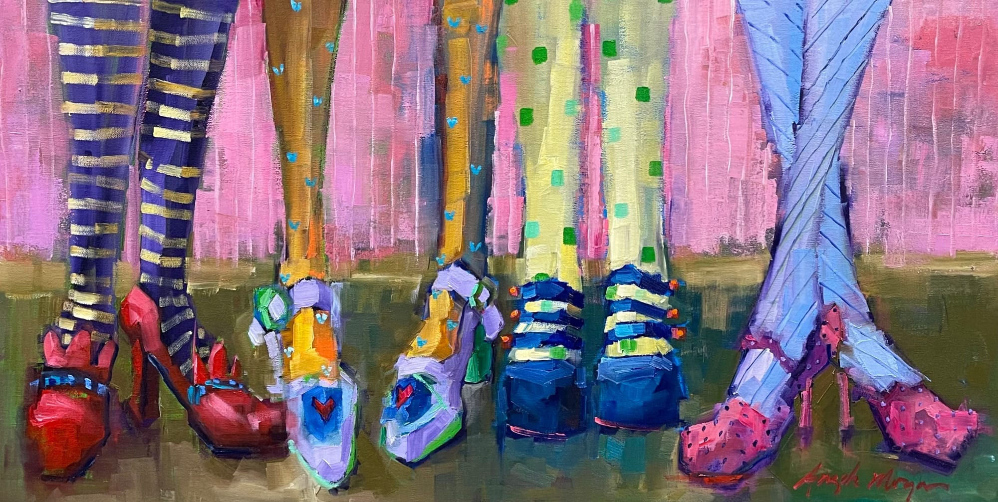 Angela Morgan, never put your foot in the same door twice