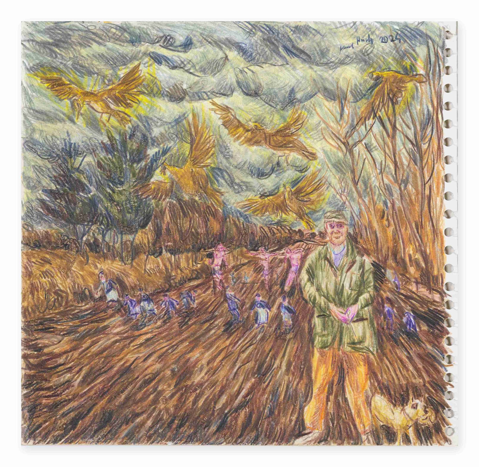 Michael Horsky, Ohne Titel , 2024