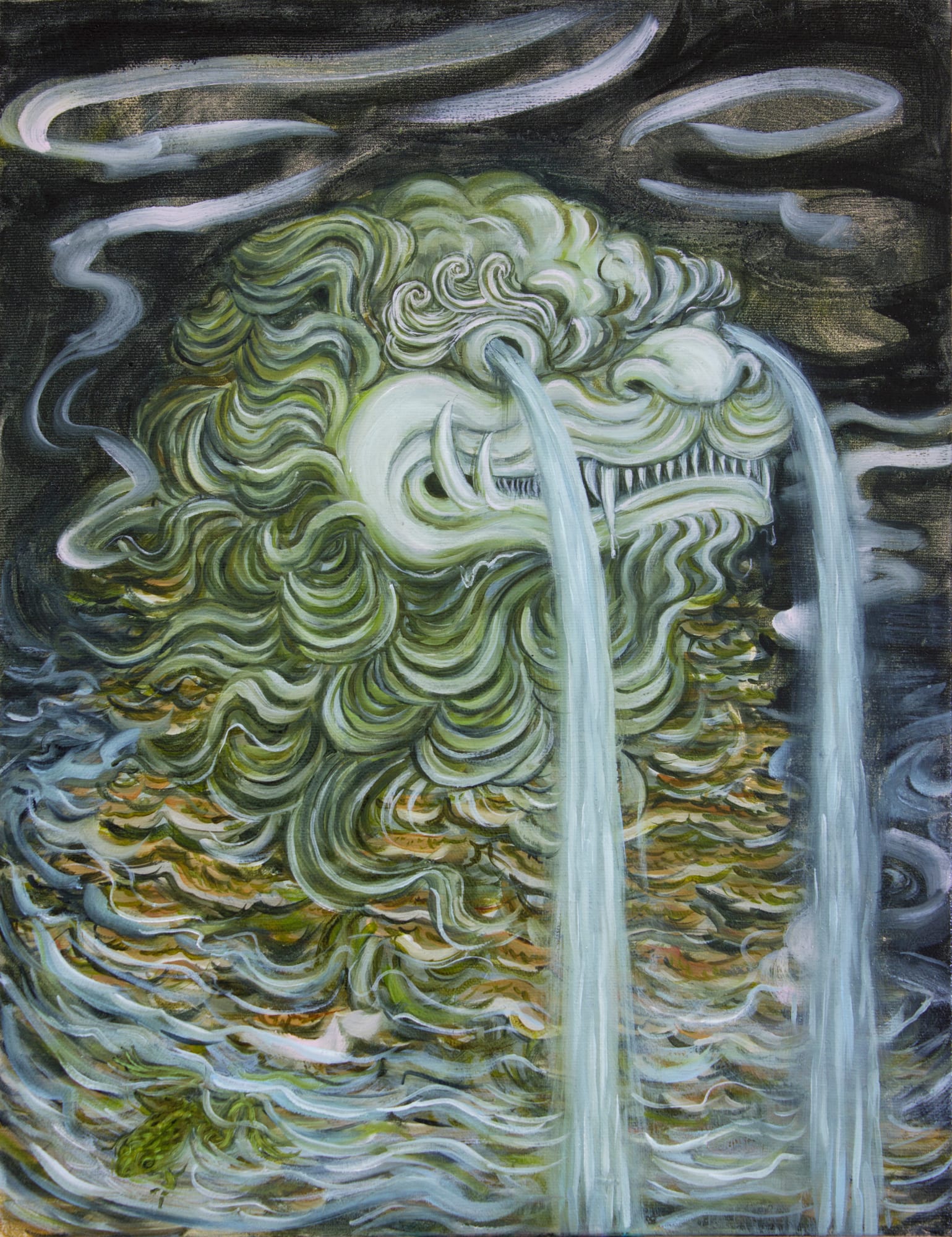 Michelle Nguyen, Flooded Fountain, 2023