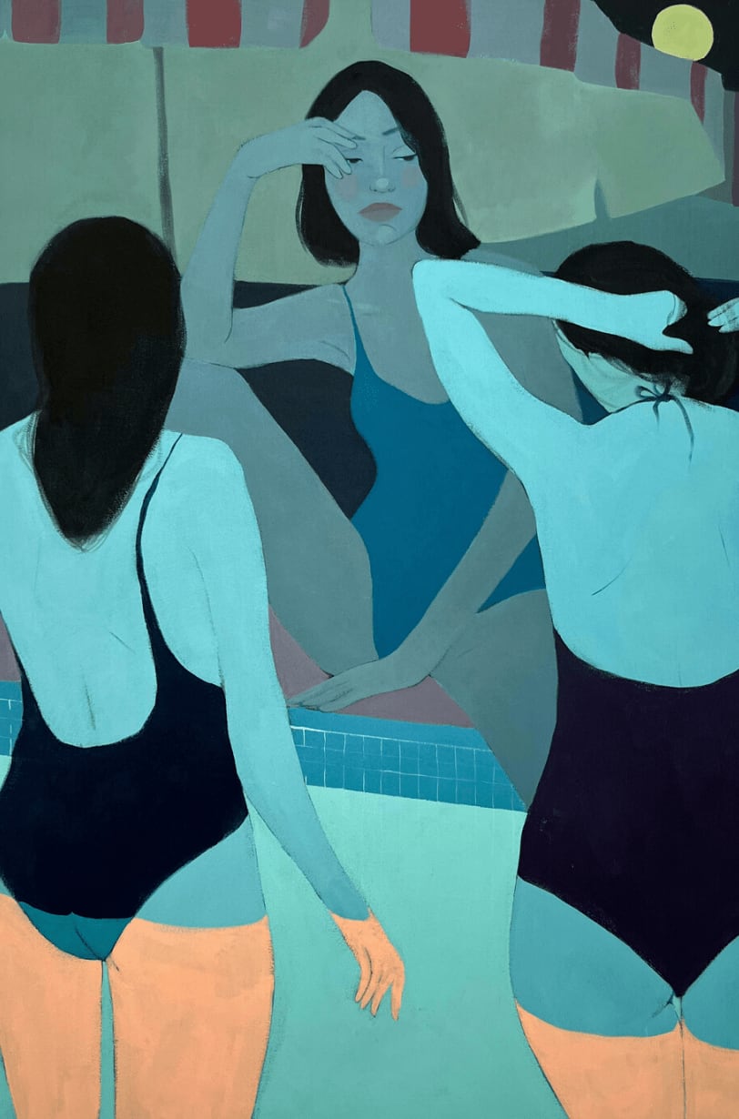 Jenya Datsko, Late night in Mallorca, 2023
