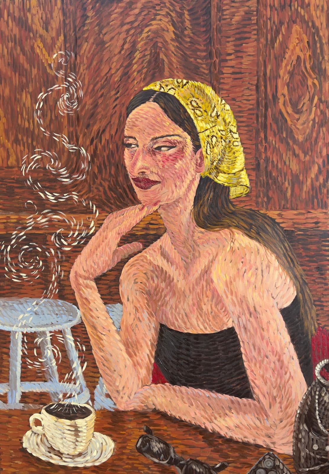 Jess Cochrane, Coffee with Sophie, 2025