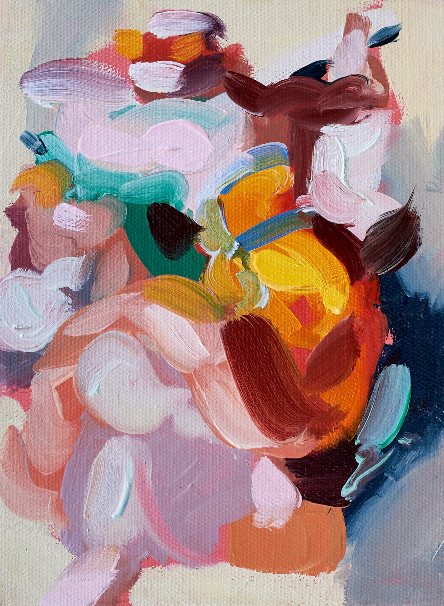 Eleanor Johnson, Colour Study (After Michelangelo IV), 2023