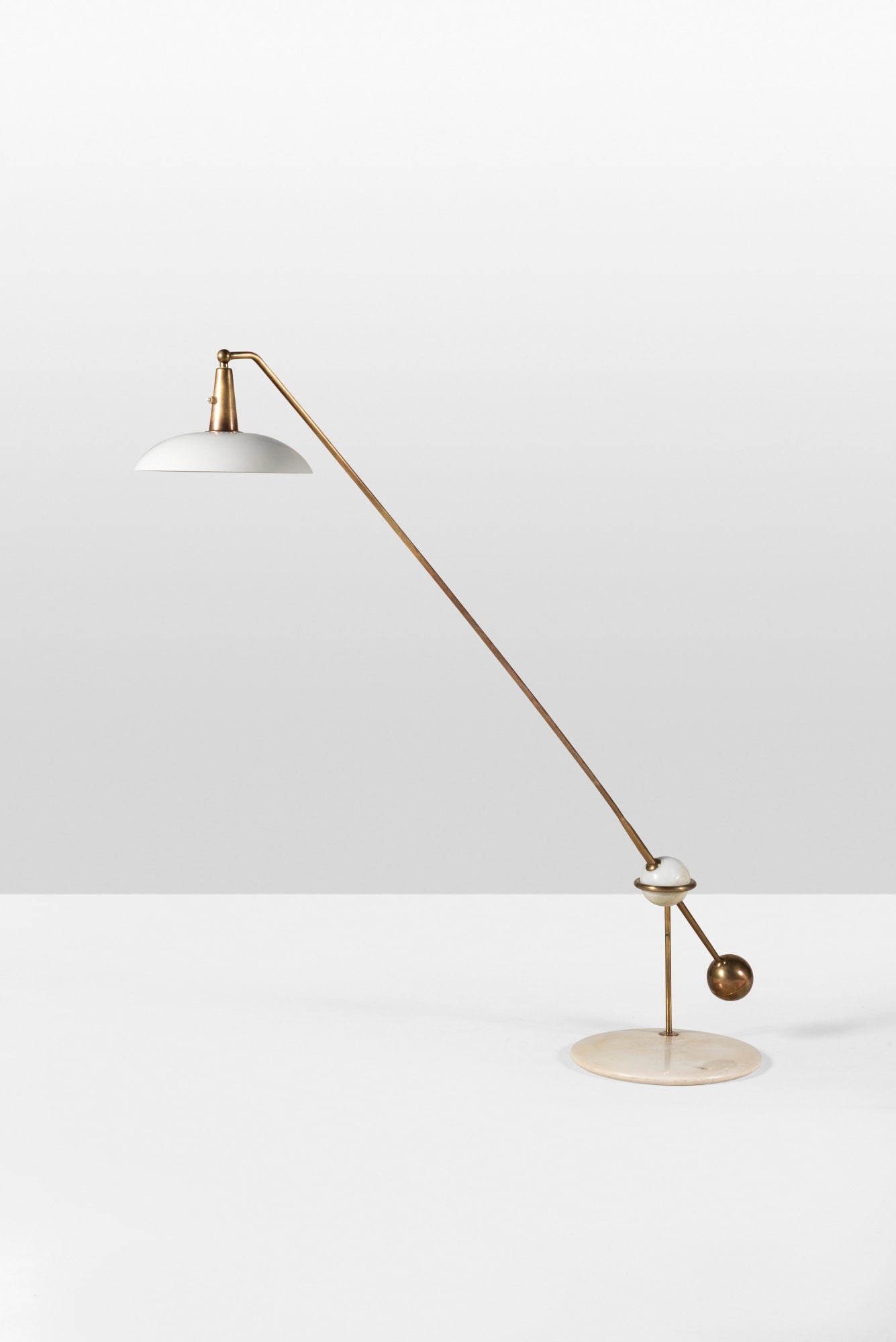 Gino Sarfatti, Rare floor lamp, 1946-1948