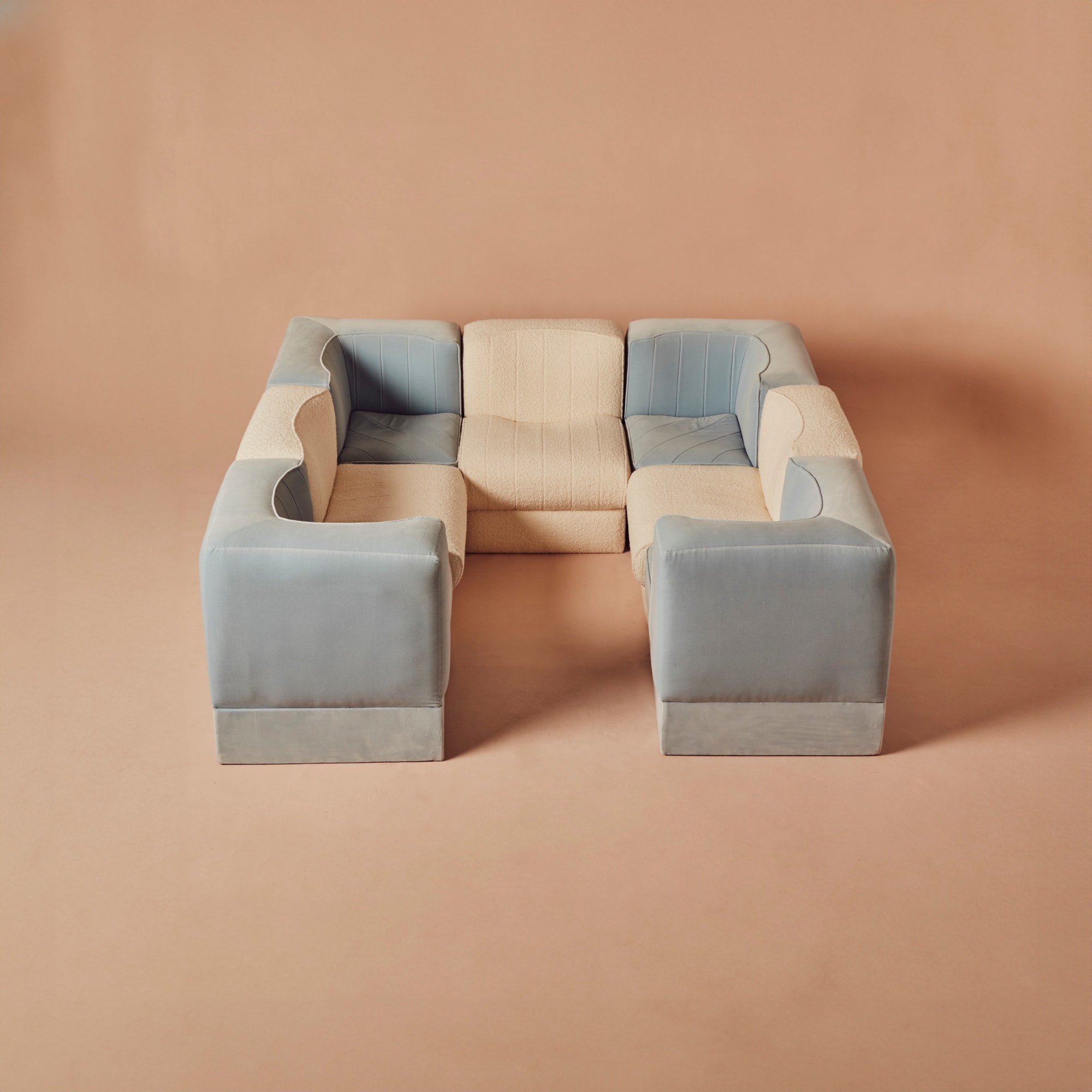 Sofa, Tito Agnoli Corner Modules