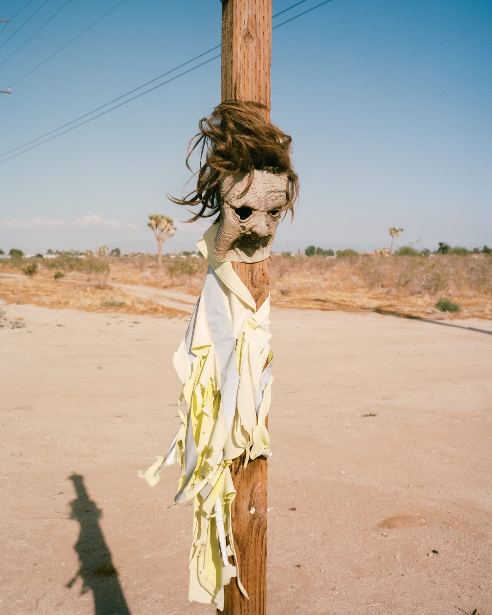 Eddie Salinas, Untitled (Pearl Blossom Mask), 2023