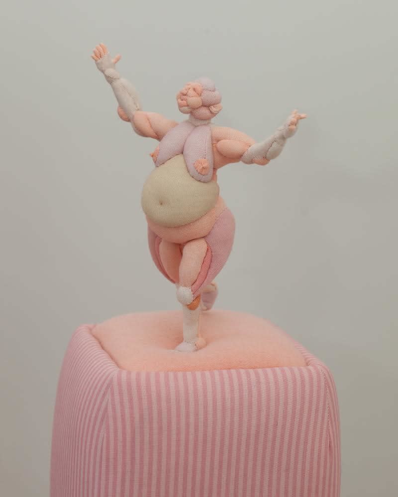 Daisy Collingridge, Pink Figure, 2023