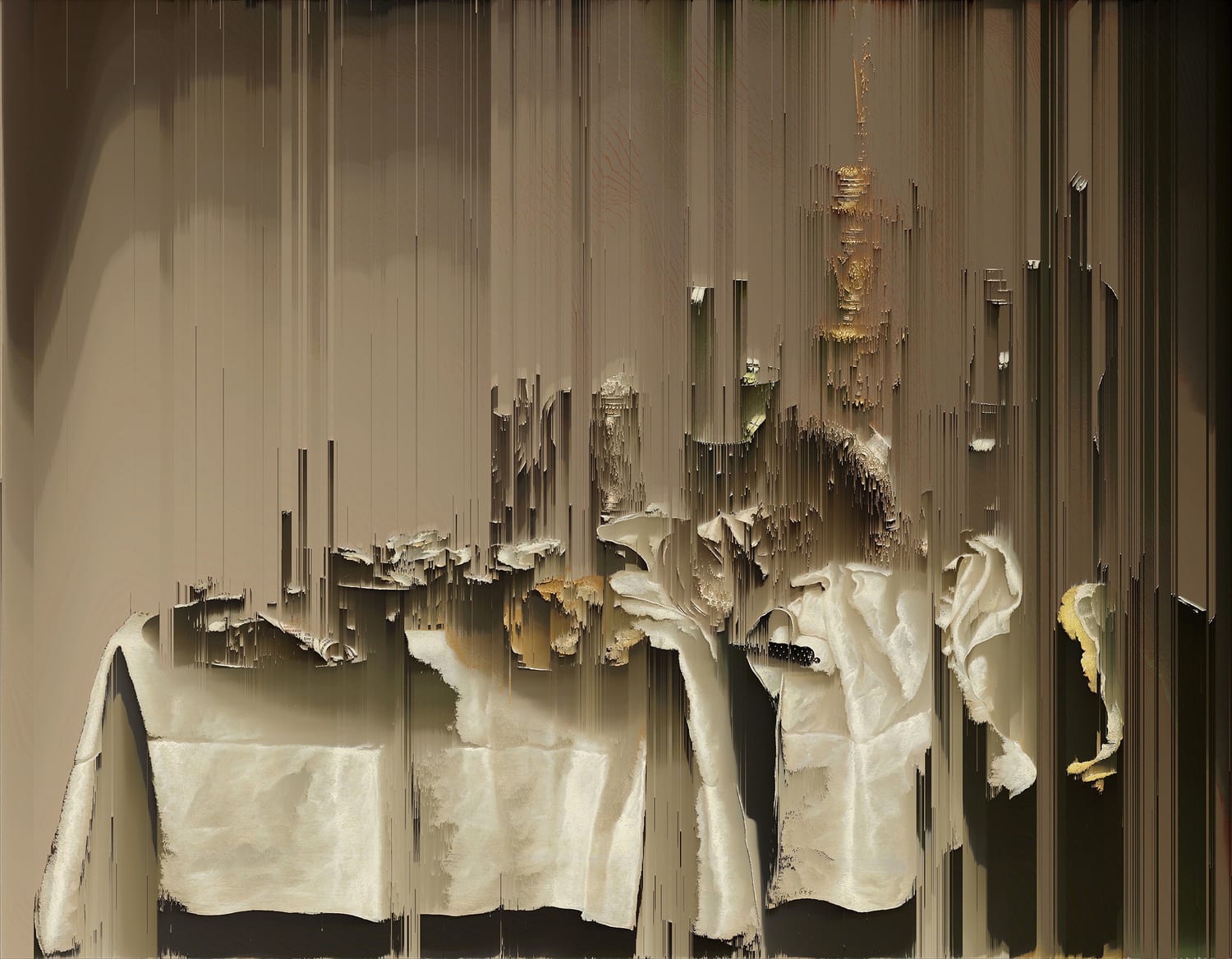 Gordon Cheung, Gilt Cup (after Willem Claesz Heda, 1635), 2017