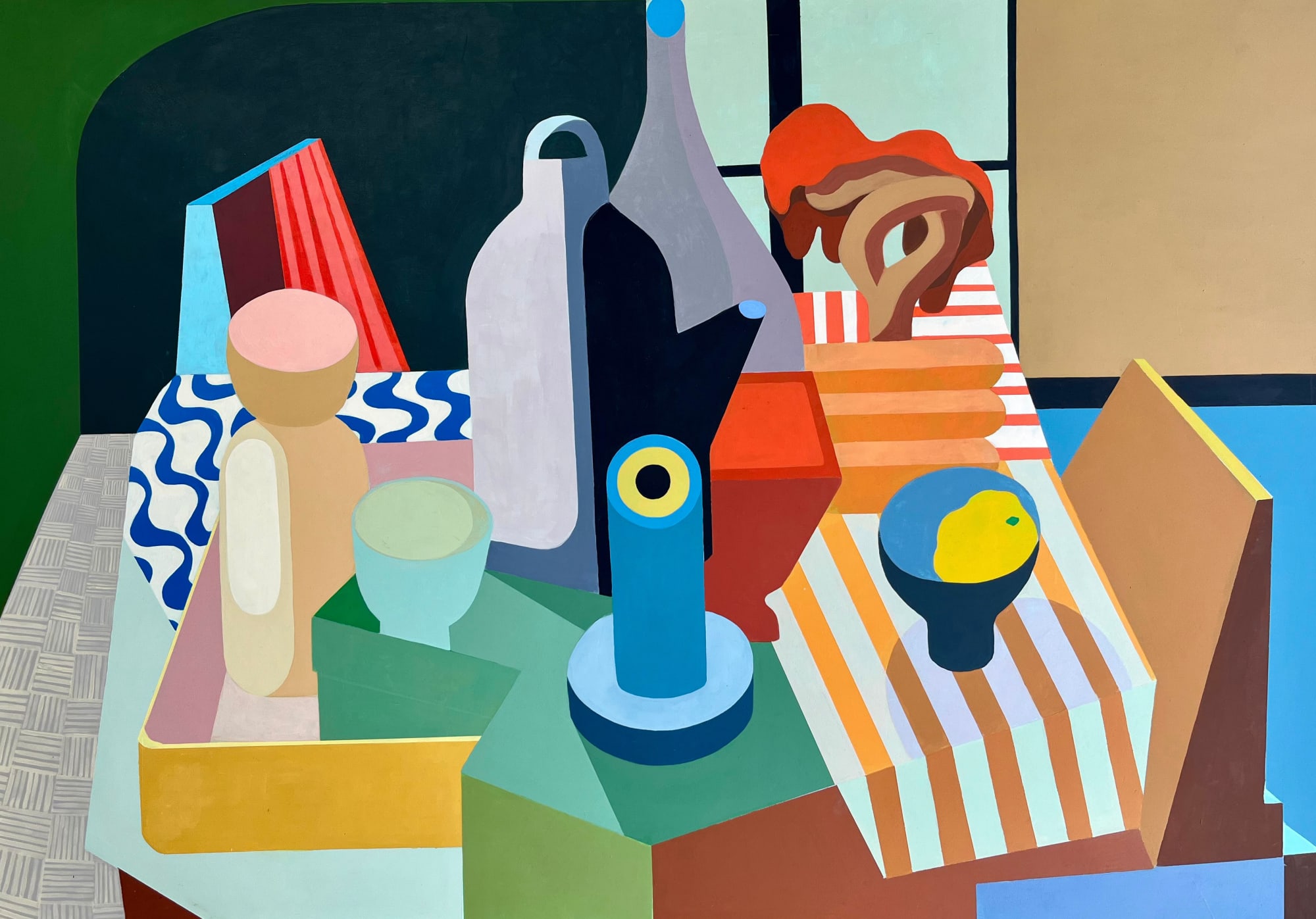 Jenny Belton, Still life with Bonsai