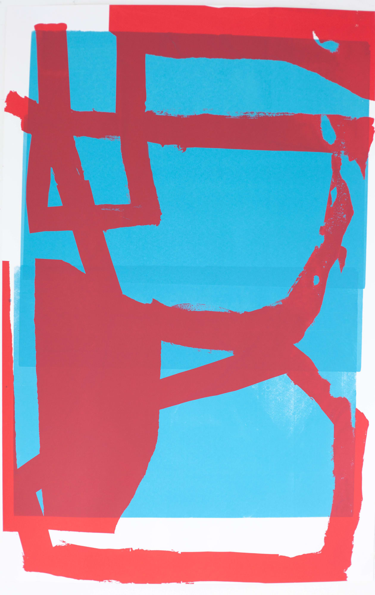 Two-Step: Beth Shapeero & Fraser Taylor, Shite Blue 1, 2022