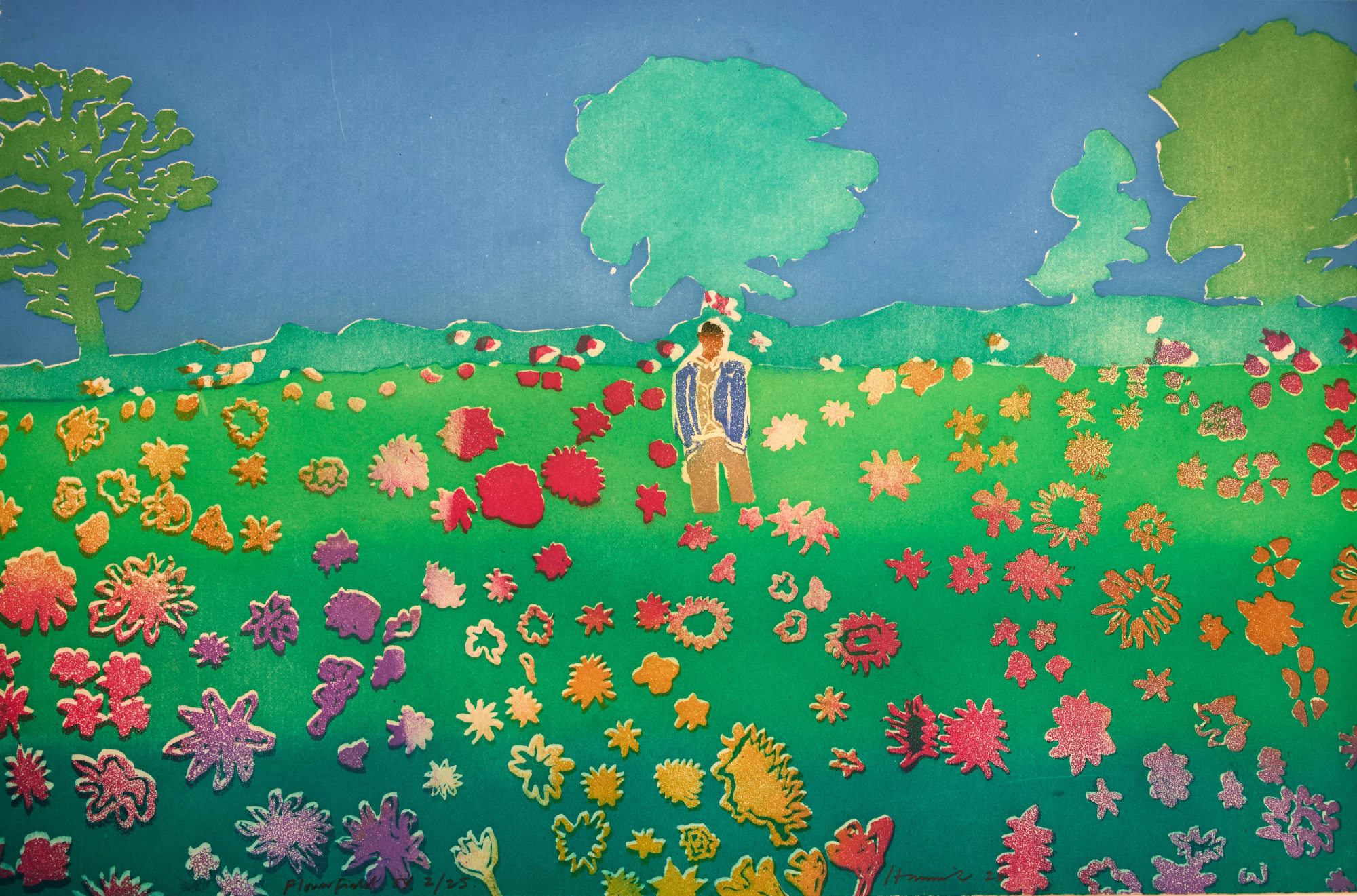 Tom Hammick, Flower Field Day, 2025