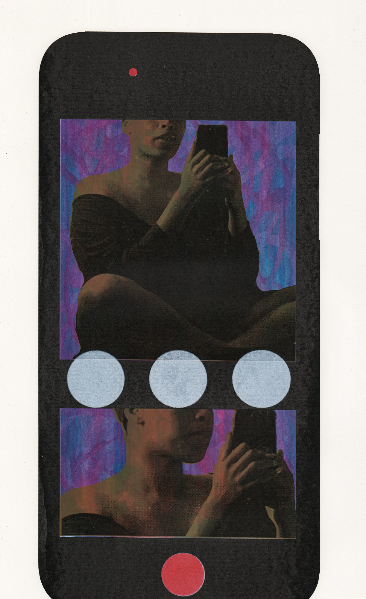 Christian Noelle Charles, Just a Minute (white), 2025