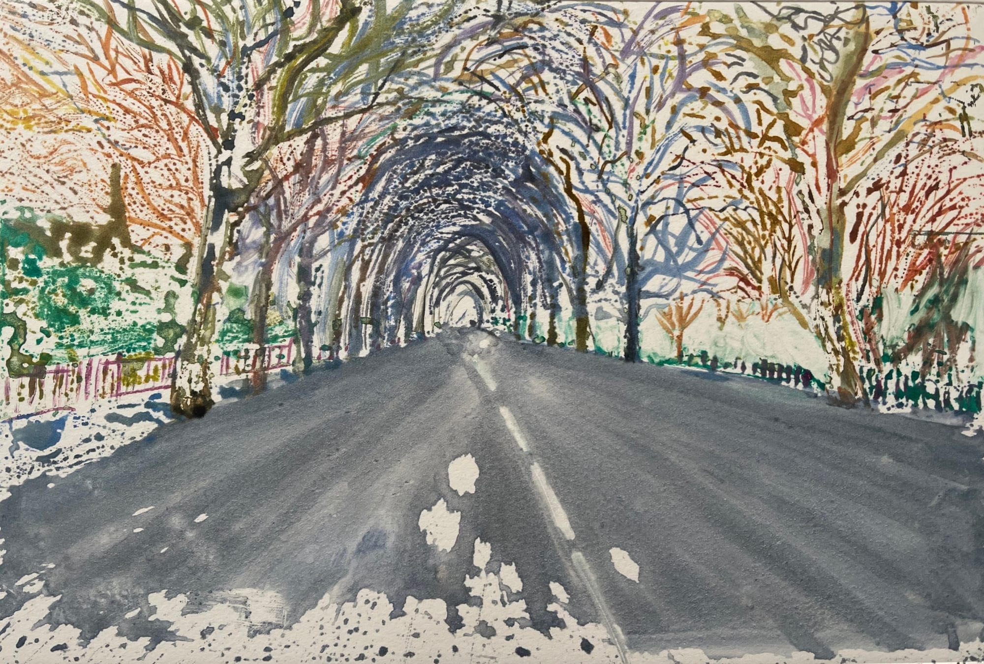 Fouzia Zafar, Kelvin Walkway, 2023