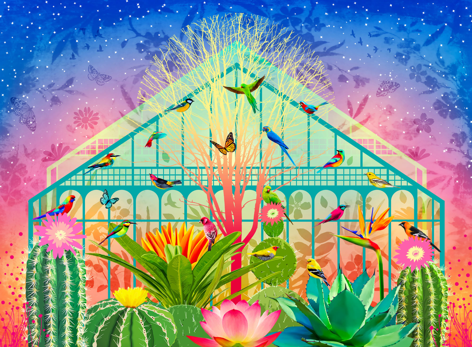 Fiona Watson, Botanics by Twilight, 2023