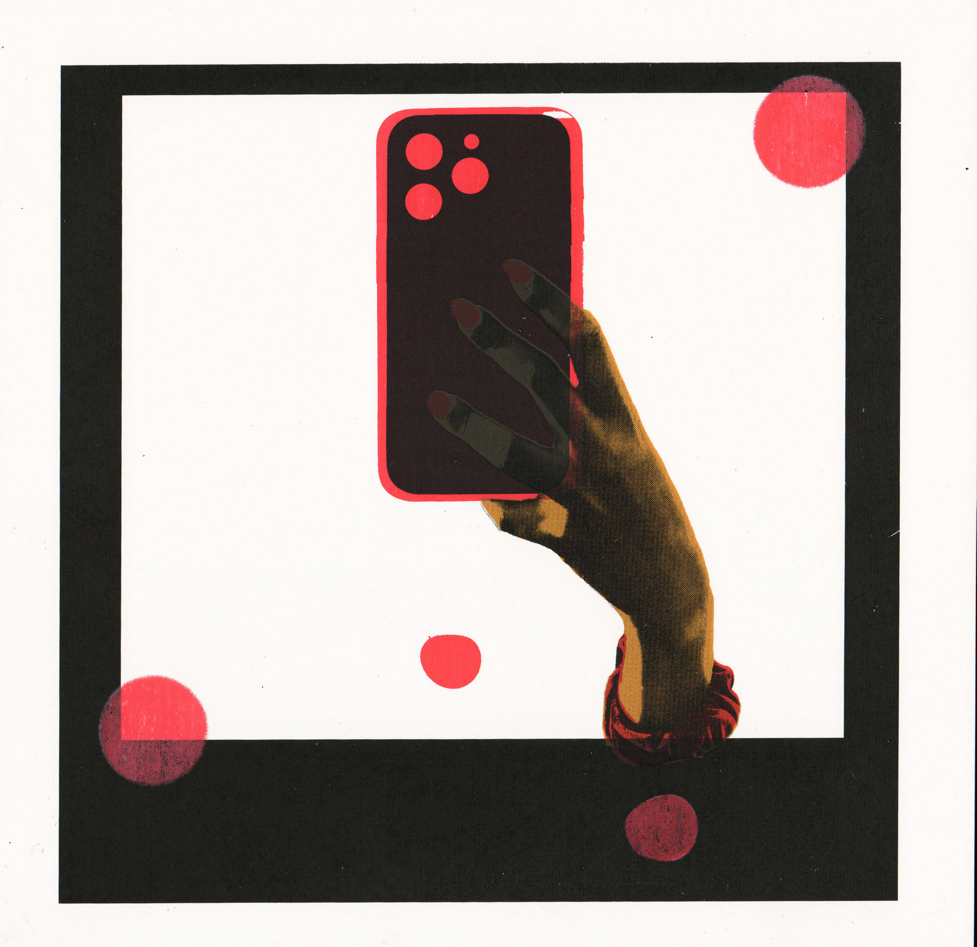 Christian Noelle Charles, Snap | Polaroid Edition (white), 2024