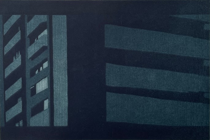 Charlie Ward, EXT. TOWER BLOCK - Night, 2024