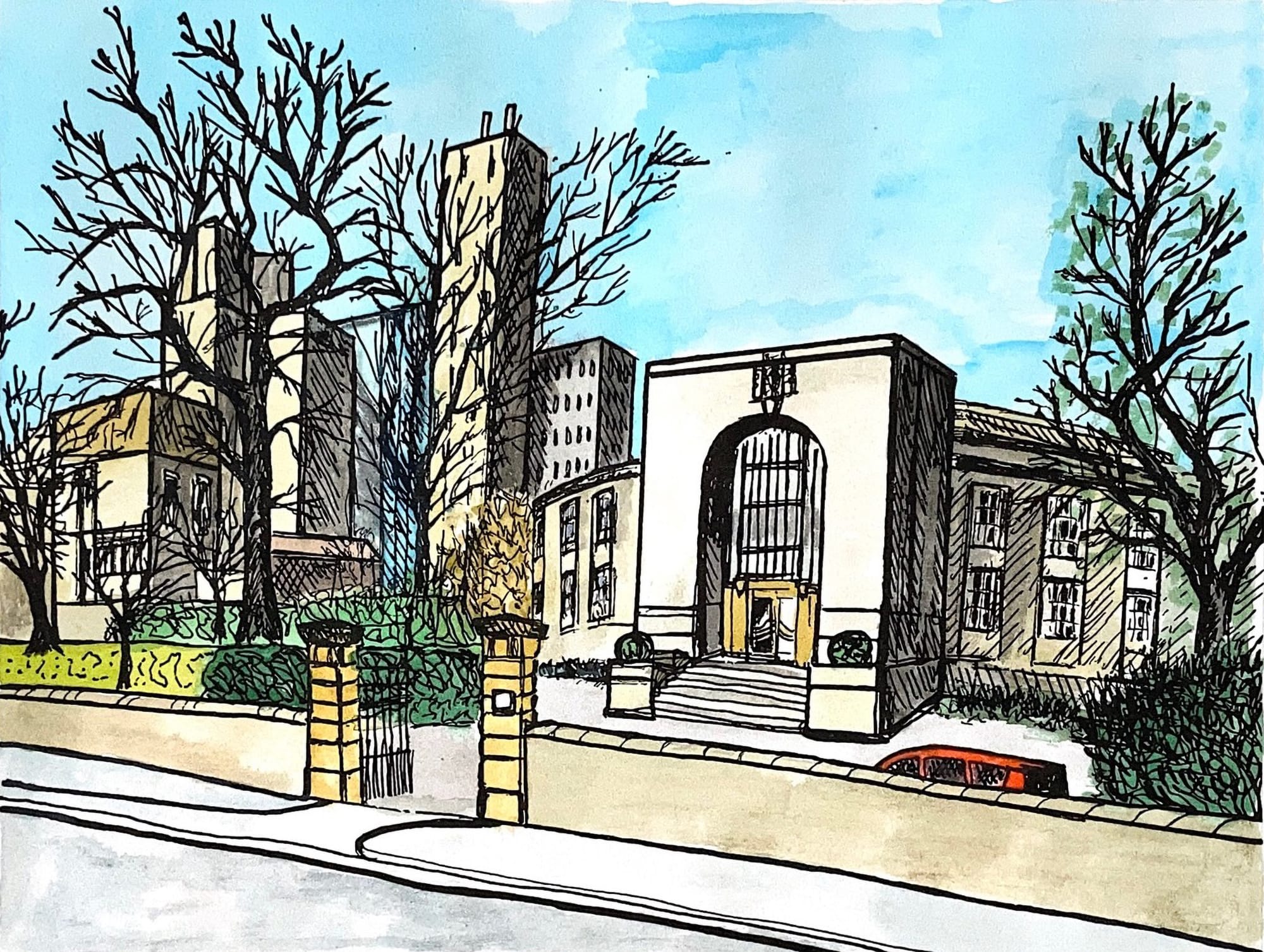 Damian Henry, Glasgow University Library & Reading Room, 2025