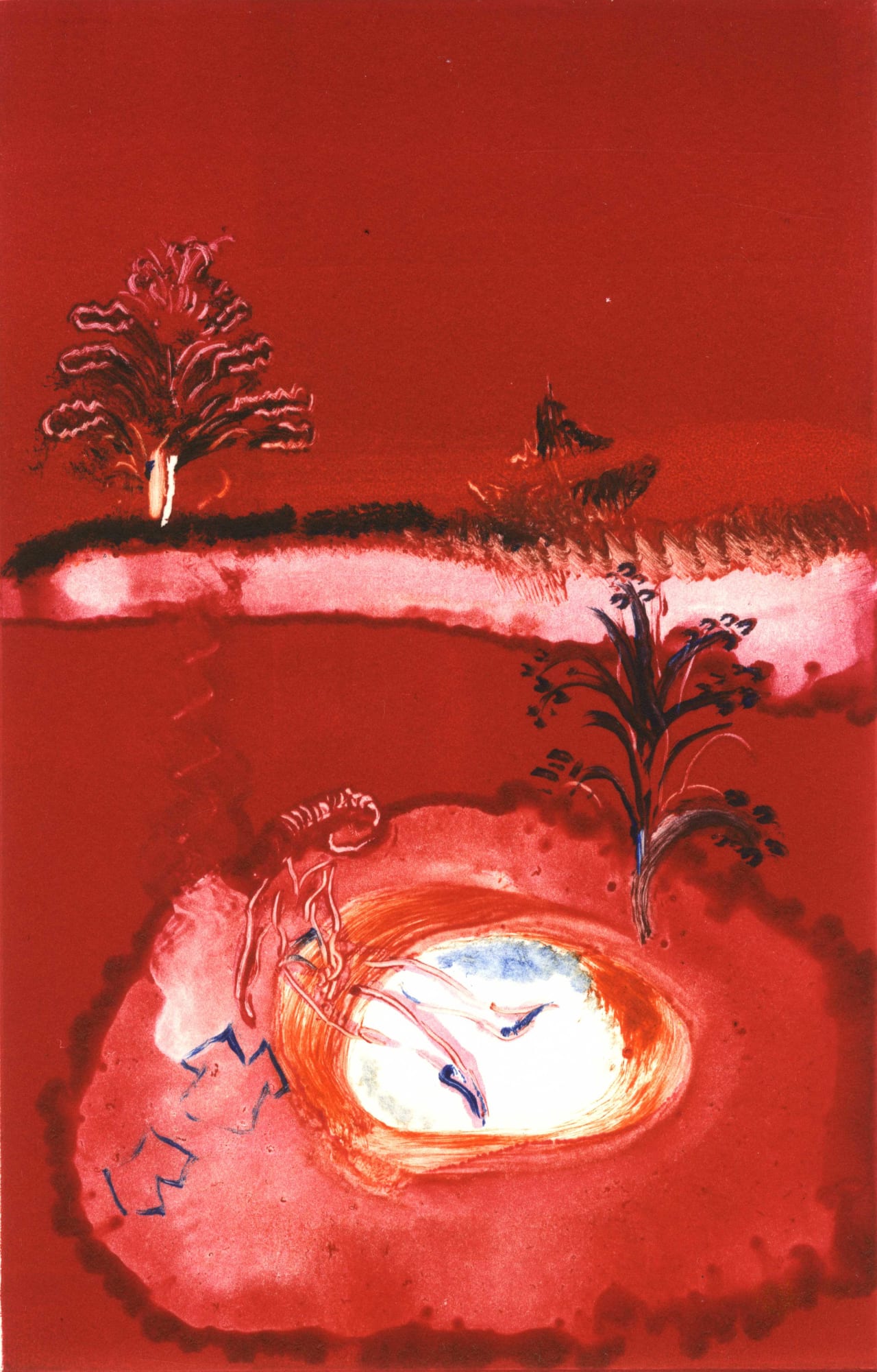 Marguerite Carnec, La fille aux vêtements bleus, 2024