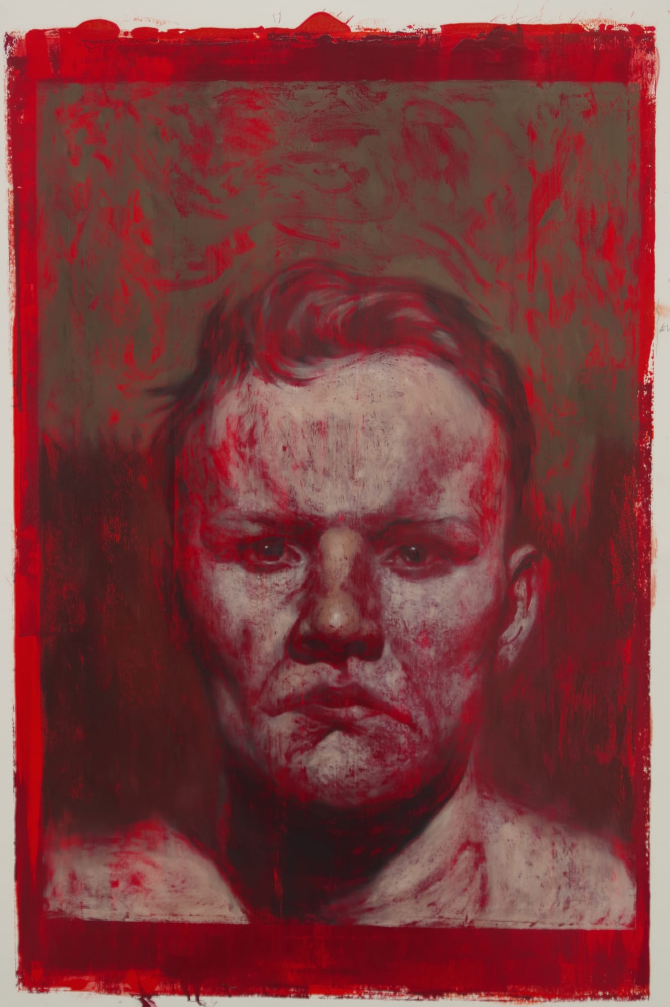 Ken Currie, How Much Longer Must we Wait, 2017