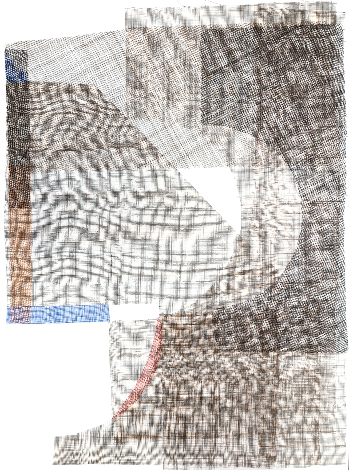 Claire Barclay, Textile Layer 2, 2022