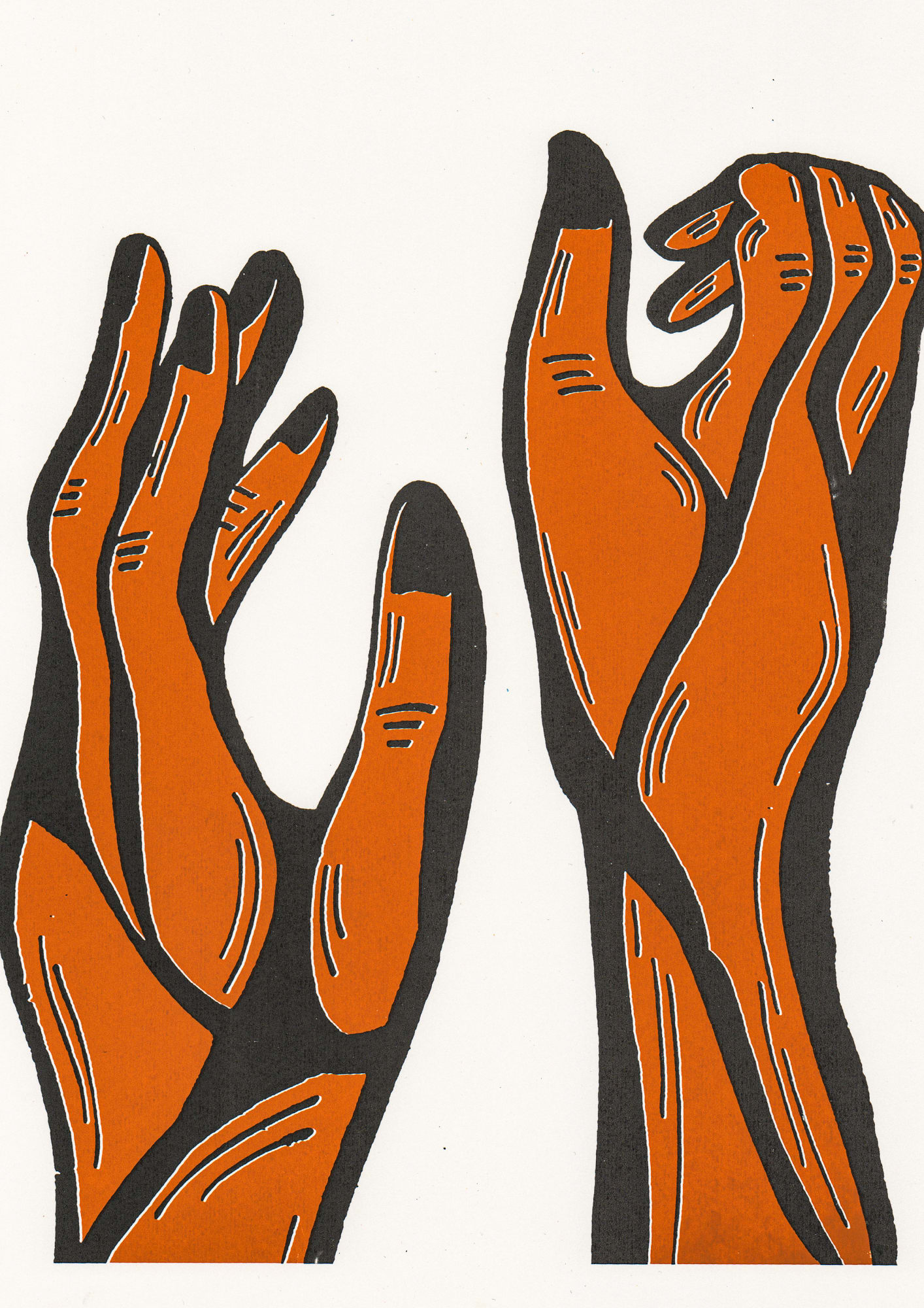 Christian Noelle Charles, Reaching Hands | Spring Edition 2025 (white), 2025