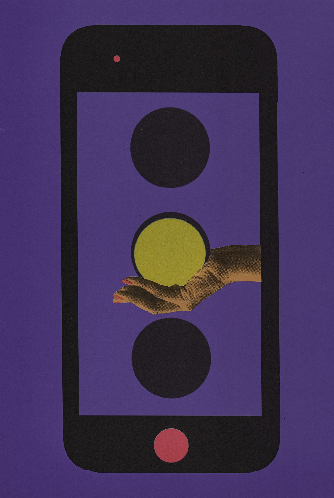 Christian Noelle Charles, Holding Patience (multicoloured), 2024