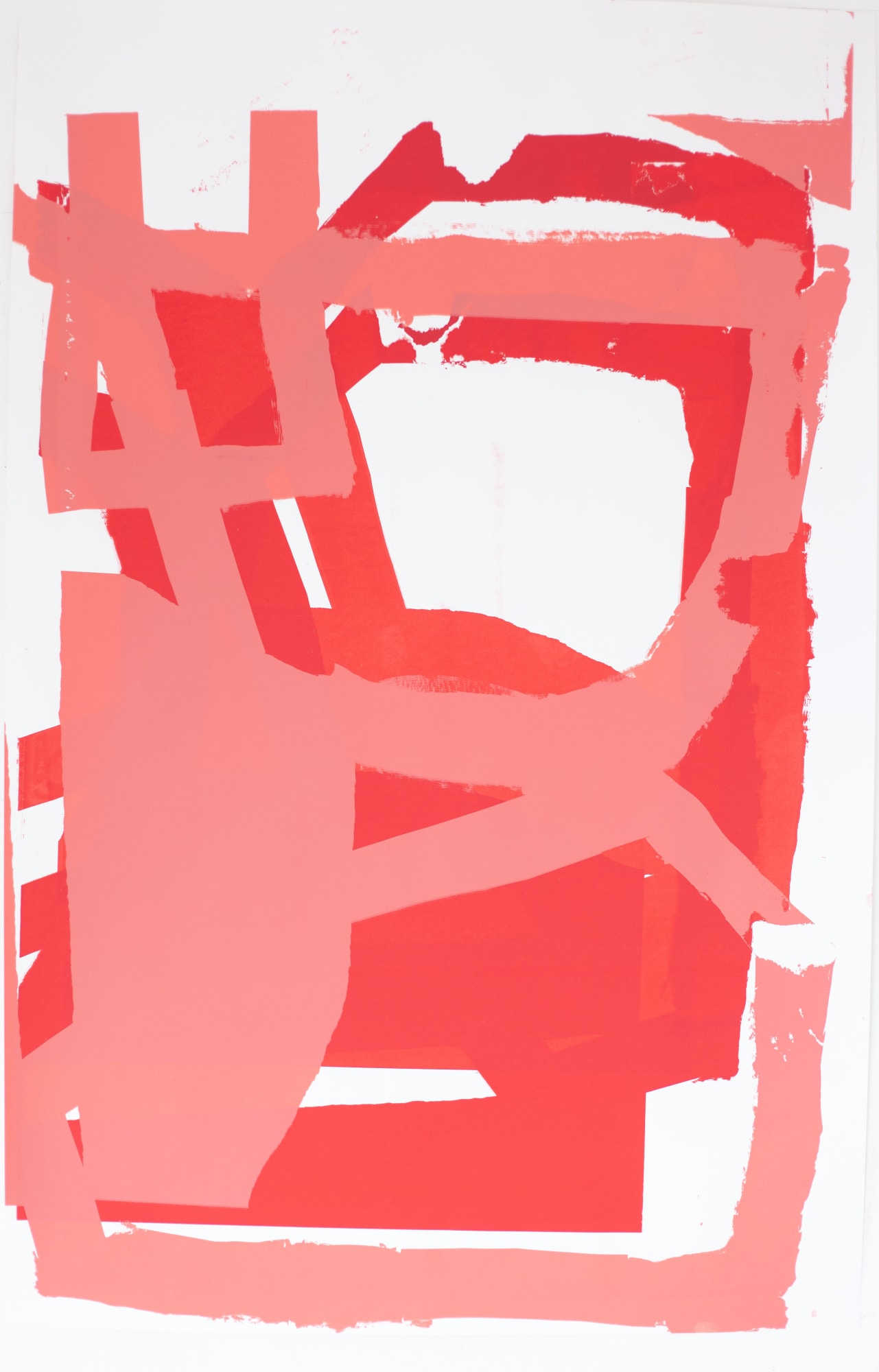 Two-Step: Beth Shapeero & Fraser Taylor, Thick Red 2, 2022