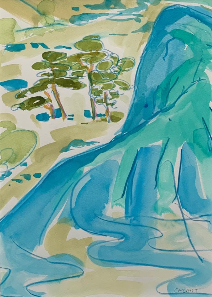 Catherine Cazalet, Blue Mountain II