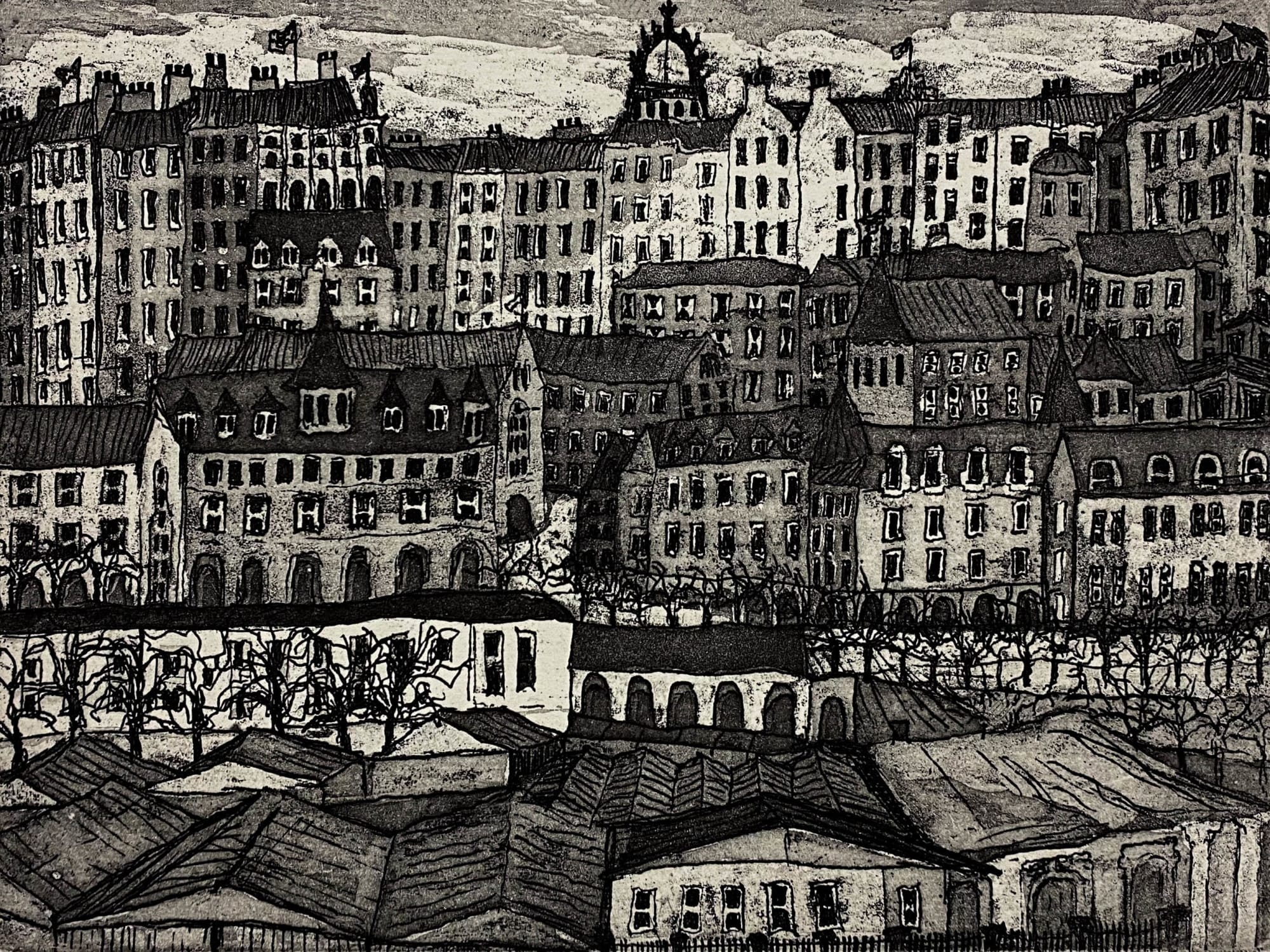 Clive Ramage, The Old Town, Edinburgh, 2015