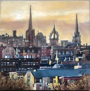 Wendy Davidson, Edinburgh Skyline