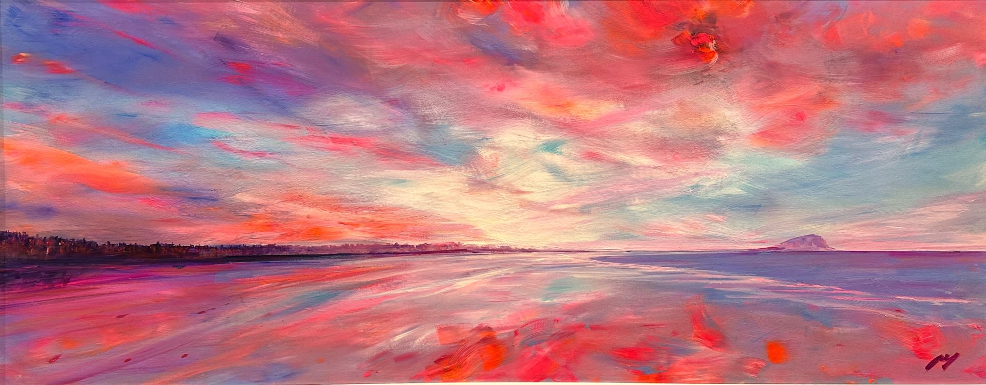 Allison Young, Hot Summer Sky North Berwick