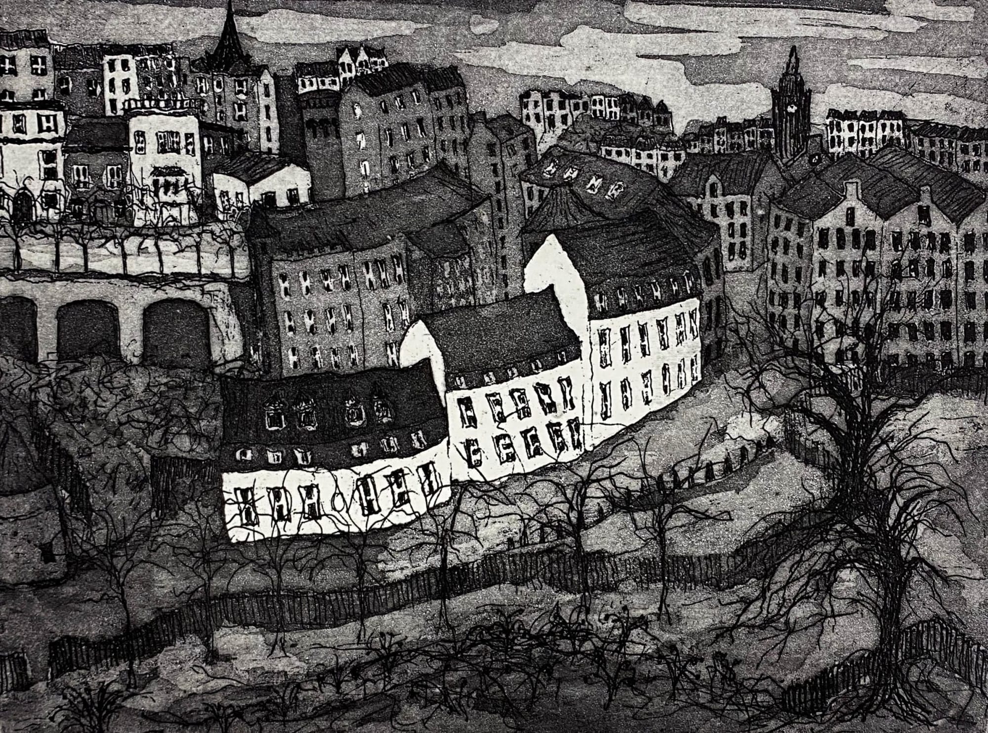 Clive Ramage, Dean Village, Edinburgh, 2015