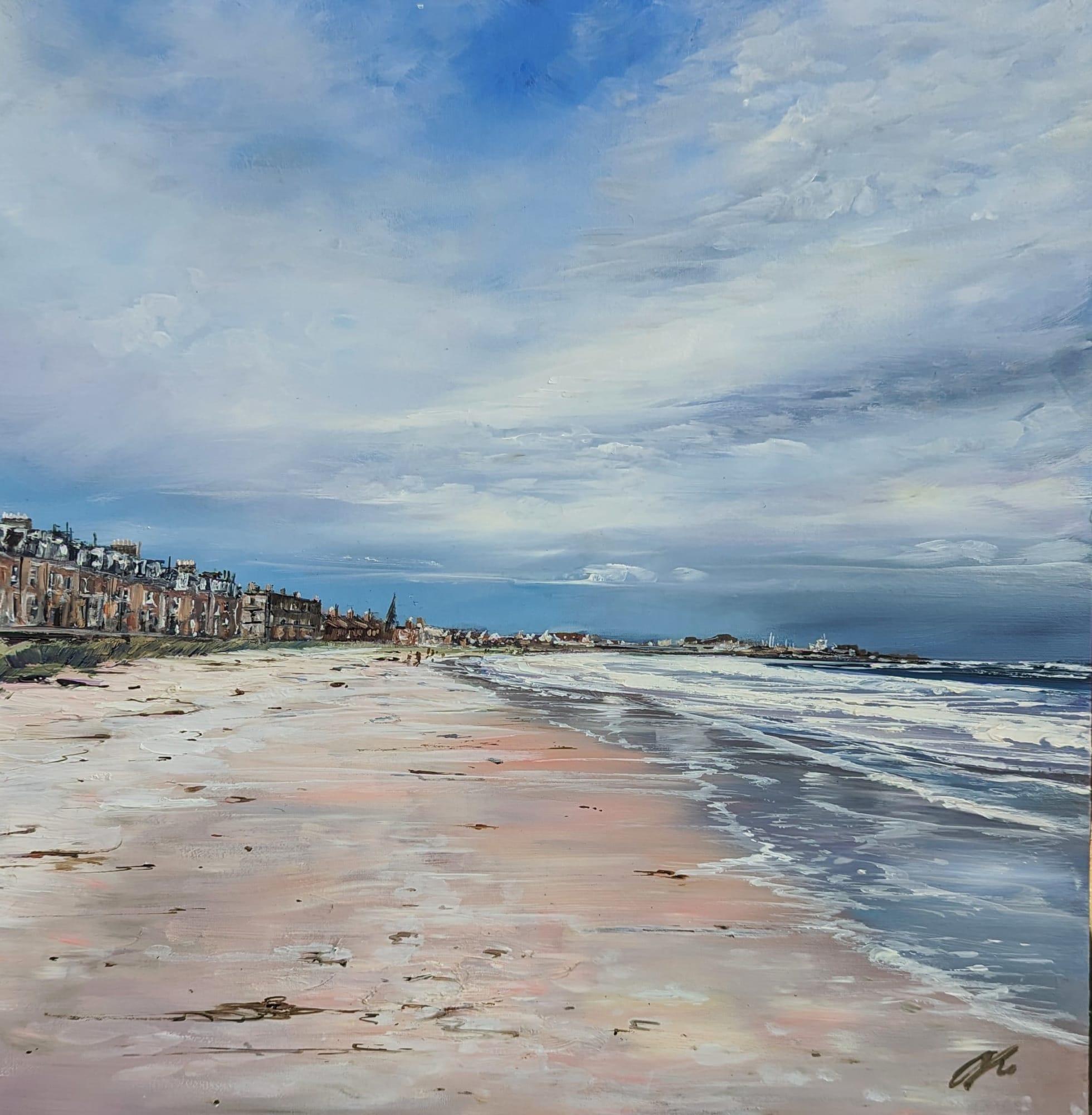 Allison Young, Morning Walk, North Berwick