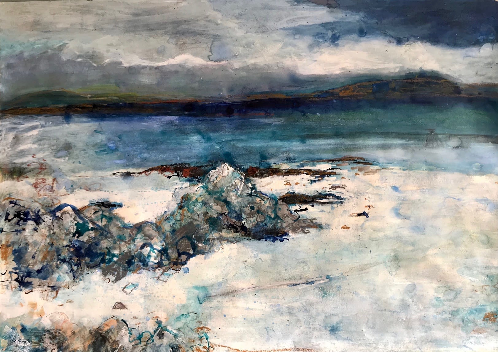 Ann Oram, White Beach, Iona