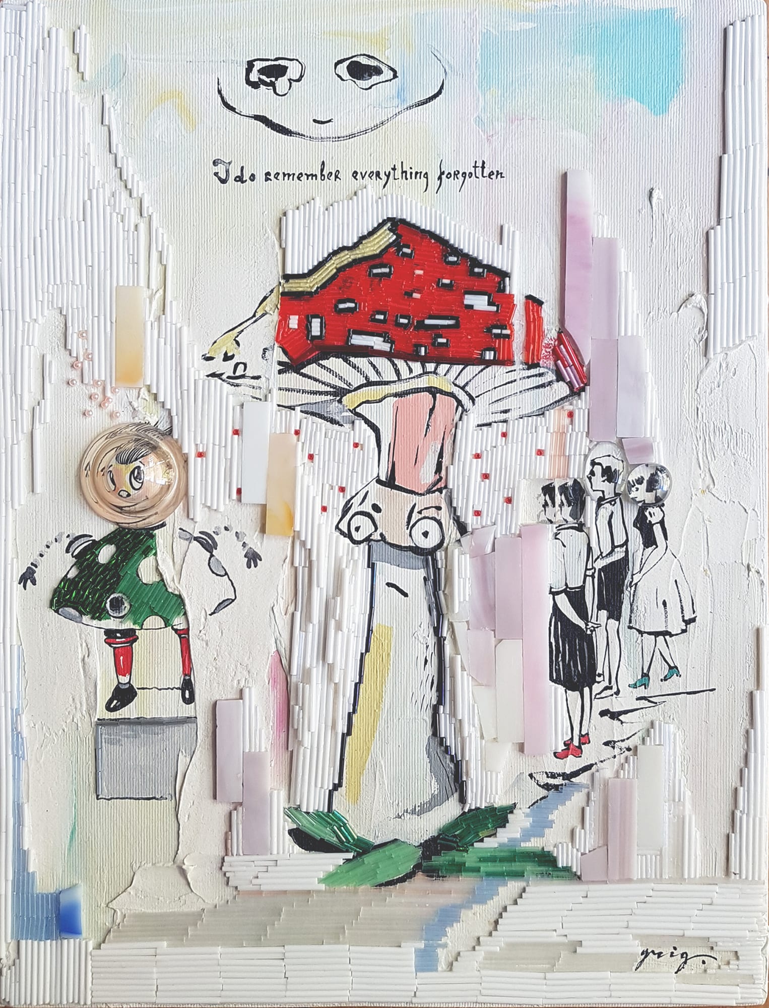 Vladimir Grig, I DO REMEMBER EVERYTHING FORGOTTEN • Я ПОМНЮ ВСЁ, ЧТО Я ЗАБЫЛА, 2020